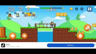 Leo's adventure jungle escape -Level 349-Game video #mariokartworld #supermario #smartphone  screenshot 4