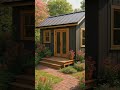 🌸 Cozy Tiny House in a Flower Garden | Perfect Garden Cottage Tour 🌿 #homedesign #eleganthomes