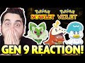 GEN9 CONFIRMED! NEW STARTERS REVEALED and MORE! LIVE Reaction to Pokemon Scarlet and Pokemon Violet!