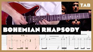 Queen - Bohemian Rhapsody - Guitar Tab | Lesson | Cover | Tutorial Resimi