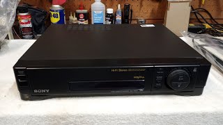 1992 Sony VCR blue loading gear repair