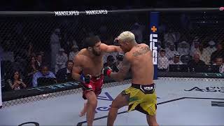 Islam Makhachev vs Charles Oliveira  Full Fight  UFC 322