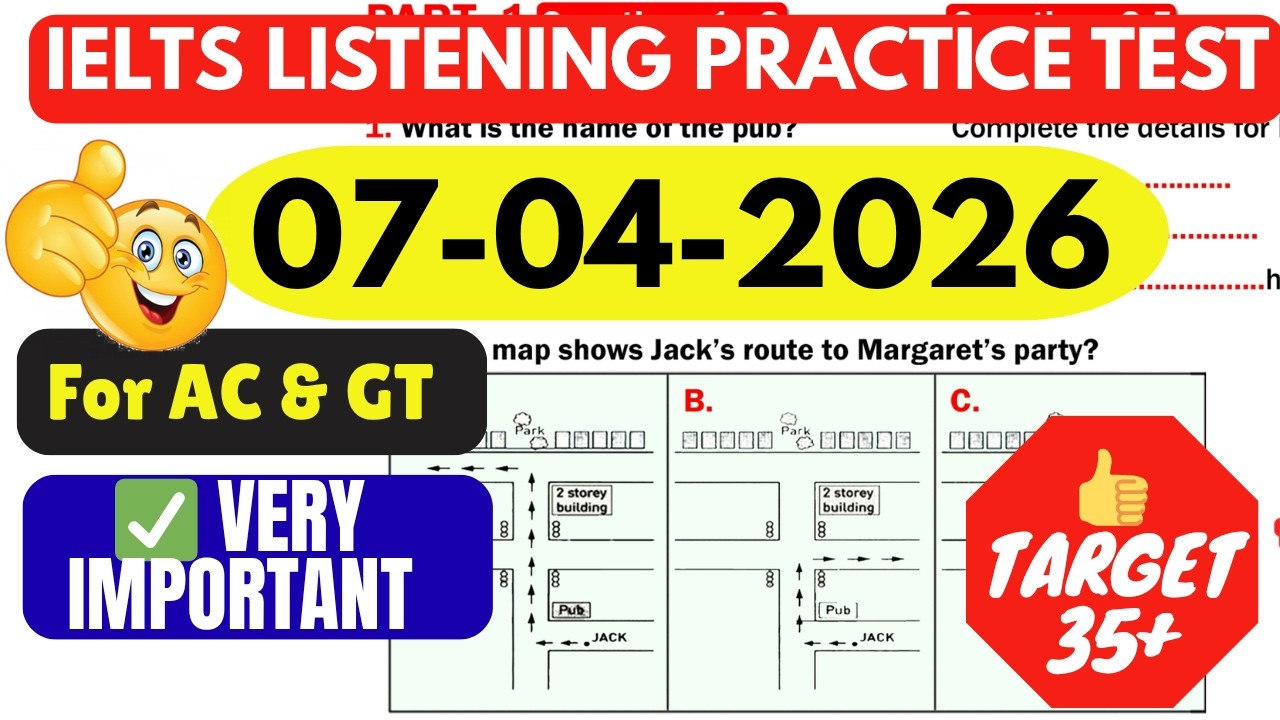 IELTS LISTENING TEST 2026 | IELTS LISTENING PRACTICE TEST WITH ANSWERS ...