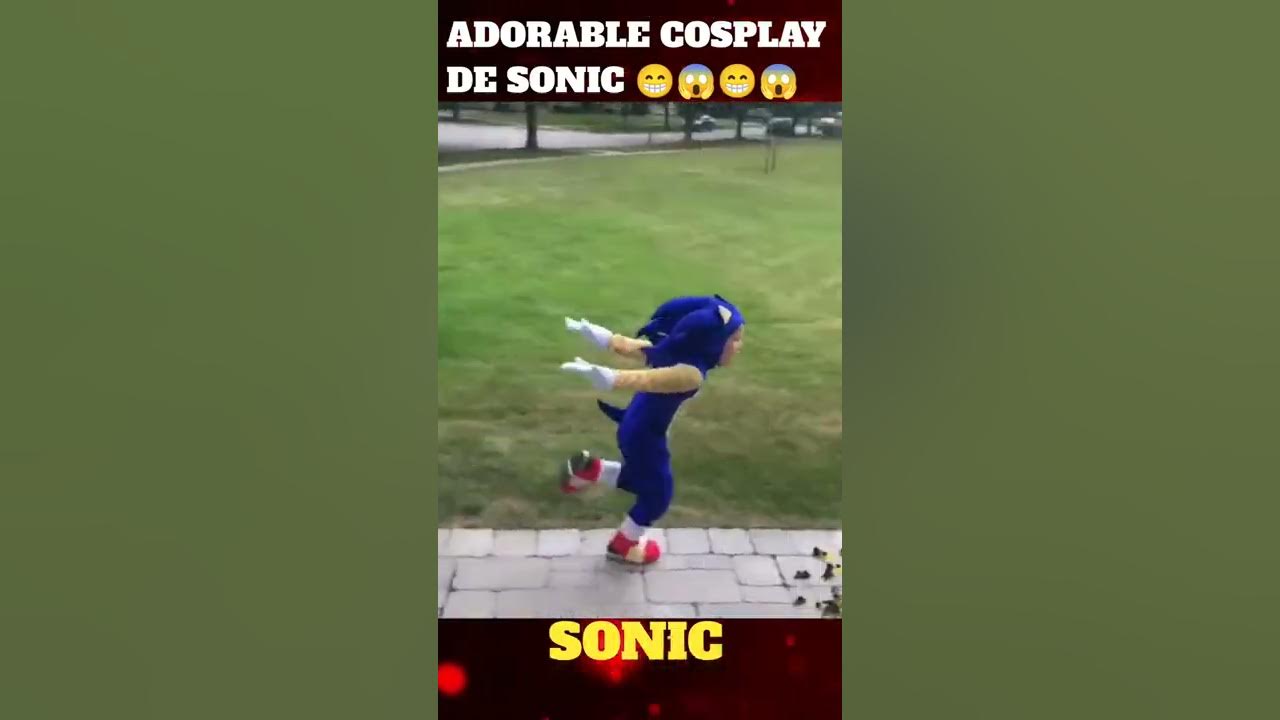 😍 ADORABLE COSPLAY DE SONIC | Sonic 2