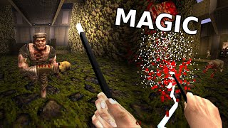 Quake Remaster mod: Super Magic Wand gameplay screenshot 5