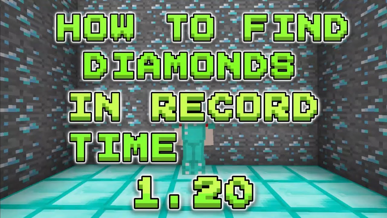 Minecraft How to find diamonds in Minecraft in record time! extremely ...