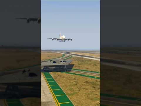 B 2 Spirit Crossed Runway During Airbus Approach Gya 6