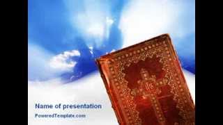 Bible PowerPoint Template by PoweredTemplate.com