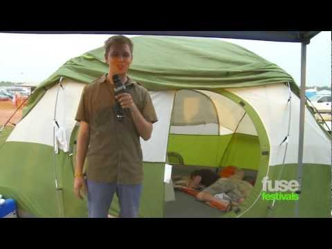 Tour Bonnaroo's Tent