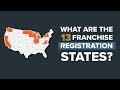 What are the franchise registration states  the internicola law firm