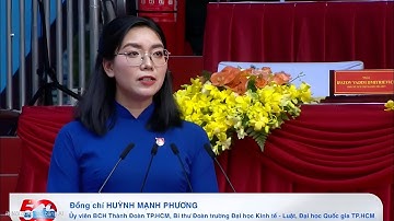 Bài phát biểu xúc động của Huỳnh Mạnh Phương - Cô gái đại diện thế hệ trẻ tại Lễ kỷ niệm 30/4