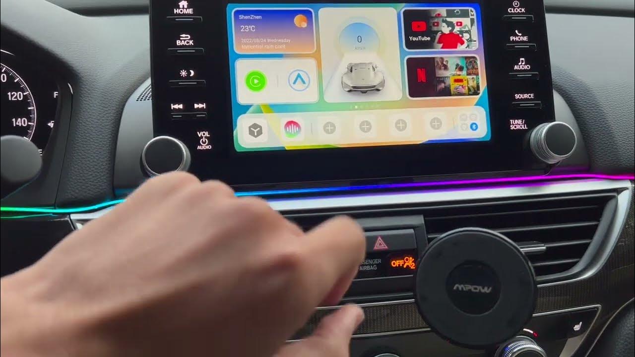 2018-2023 honda accord youtube & netflix mod - YouTube