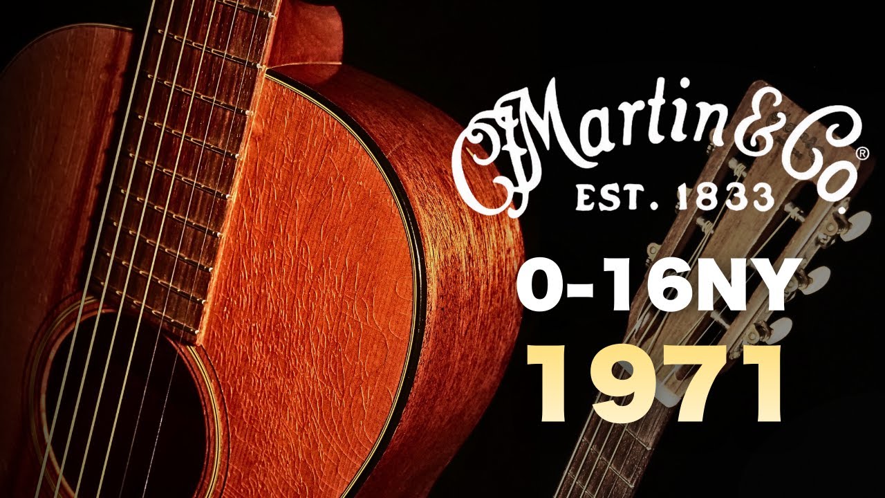A tone unique to the 12-fret joint model [Martin 0-16NY] 1971