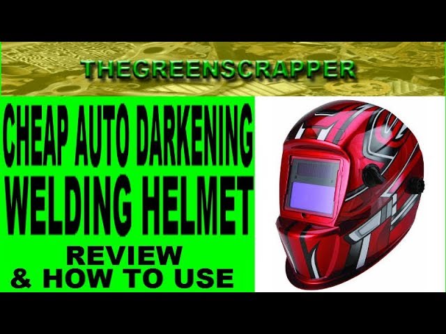$20 DEKO Solar Auto Darkening Welding Helmet Review and Demo 