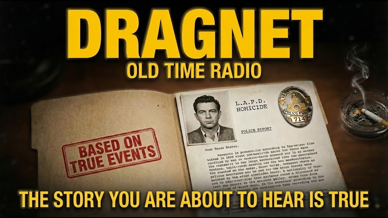 Dragnet: The Story You Are About To Hear Is True | Old Time Radio