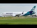 First Revenue Flight! WestJet New Livery Boeing 737 MAX 8 Takeoff from Calgary Airport