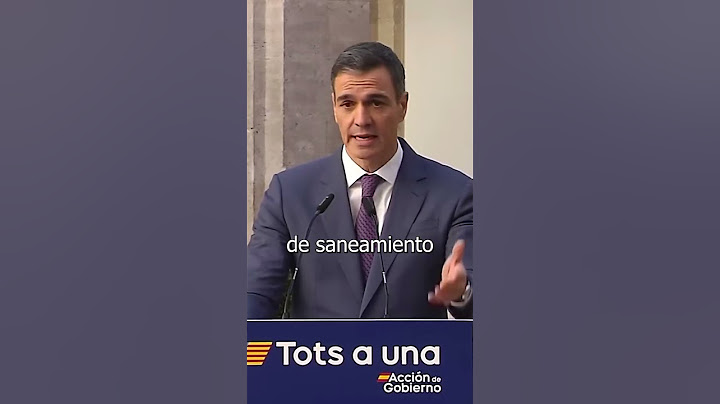 "El Gobierno financiará el 100% del coste de reconstrucción del ciclo del agua", Pedro Sánchez