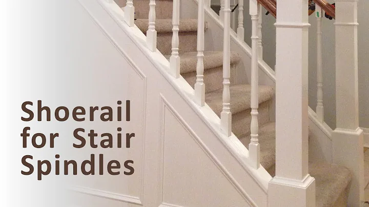 Making Shoerail for a Closed Stringer Staircase