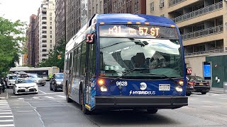 MTA Bus | 2021 NOVA LFS HEV On The M31 @ E 57th Street & 2nd Avenue