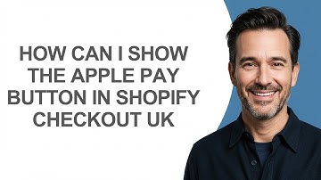 How Can I Show The Apple Pay Button In Shopify Checkout Uk - KevinHowTo