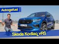 new Skoda Kodiaq vRS 245 hp brings back the fun with TSI engine! REVIEW 2021