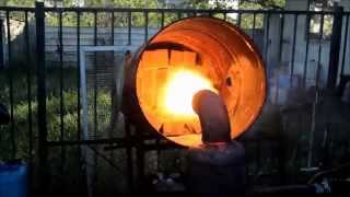 Subaru Aluminium Cylinder head Meltdown Big Flames!
