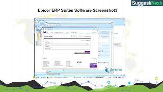 Epicor ERP Suites Screenshots & Alternatives