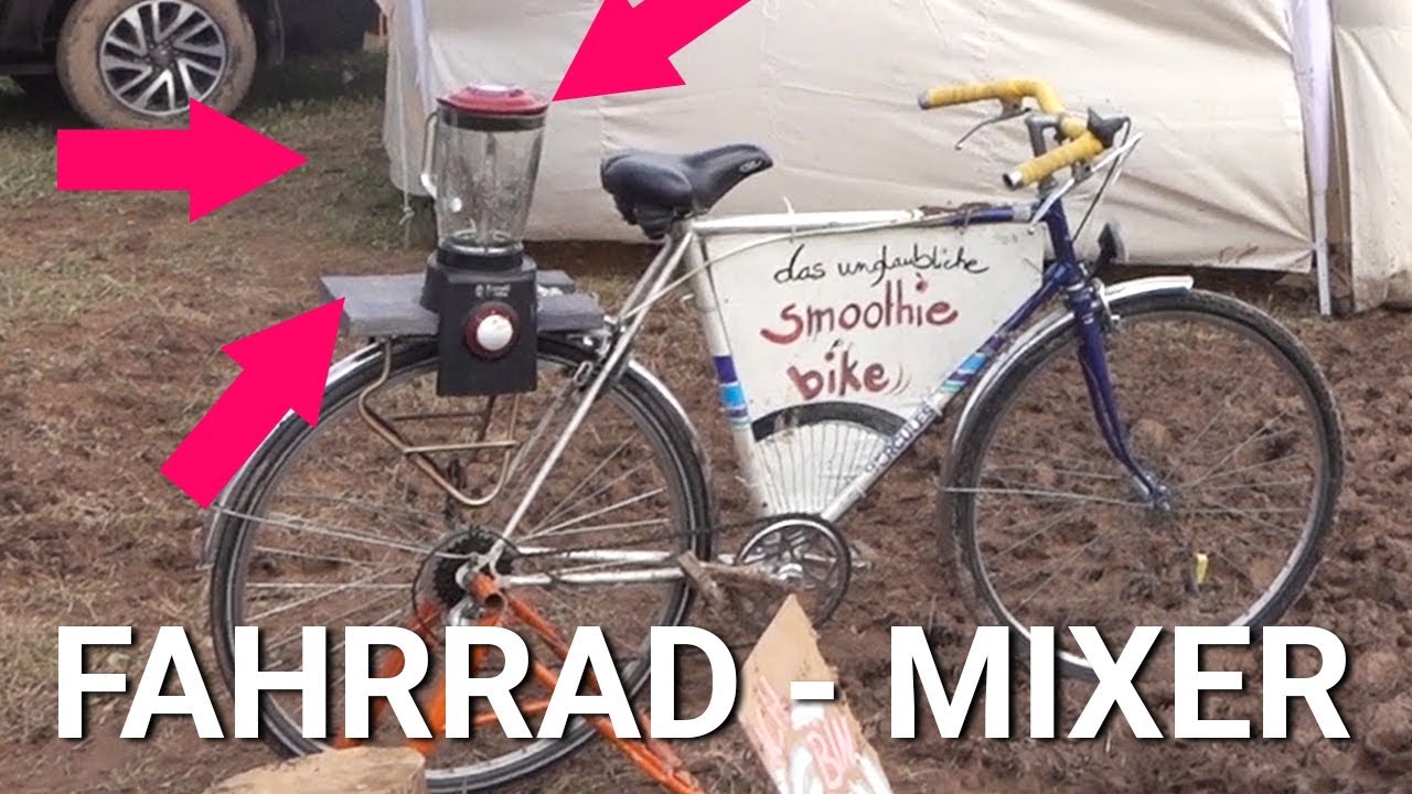 Fahrrad Mixer muskelbetriebener Mixer, Mixer ohne Strom