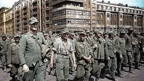 Parade of the Vanquished - 57,000 German Prisoners, Moscow 1944