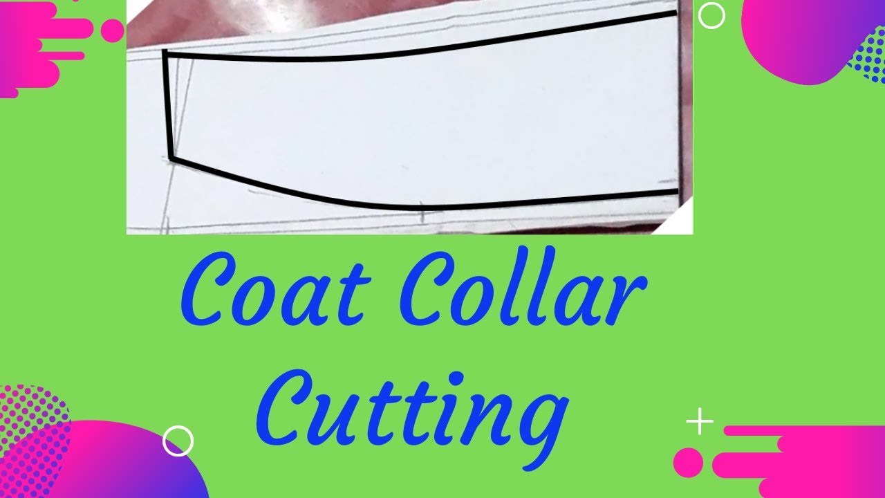Coat Collar Cutting 2 How To Cut Collar Ladies Coat Collar Cutting