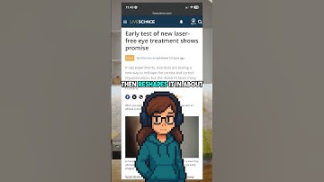 LASIK Alternative? New Laser-Free Eye Treatment Changes the Game! #techshorts #eyesight #futuretech