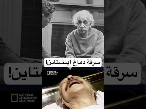 سر سرقة مخ اينشتاين