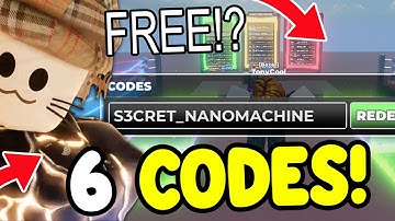 *NEW* ALL WORKING NANOMACHINES CODES For Untitled Boxing Game! Roblox Untitled Boxing Game! CODES