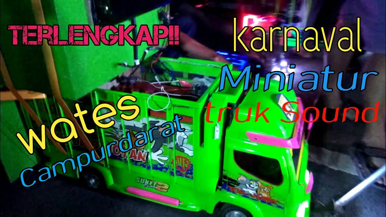  Miniatur  Truk  Keren Banget Karnaval  Truk  YouTube