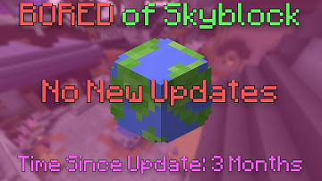 I was BORED of Skyblock so I did THIS (Hypixel Skyblock)