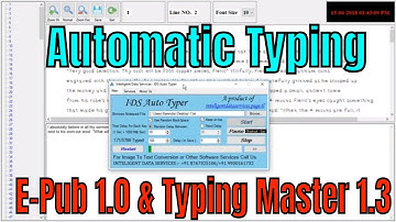 Copy-Paste in E-Pub 1.0 & Typing Master 1.3 || Contact For Trick :- 8767325106 || Sub+Like