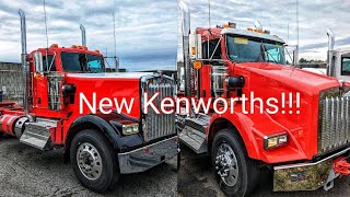 Taking Our New Kenworth Trucks For A Ride!