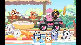 Blueys Swim Party | Bluey Lets Play | Fun Gameplay for Kids #bluey #gameplay #blueygame