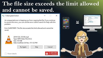 The file size exceeds the limit allowed and cannot be saved. 0x8******** easy solution in Urdu.