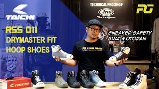 #19 RSS011 Drymaster Fit Hoop Shoes - Review Sepatu Motoran Gaul tapi tetep Safety.