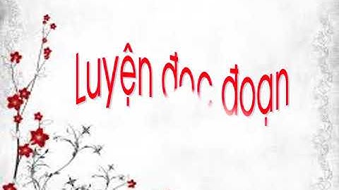 Tập đọc Hoa ngọc lan