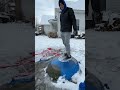 Making a ice sled shorts