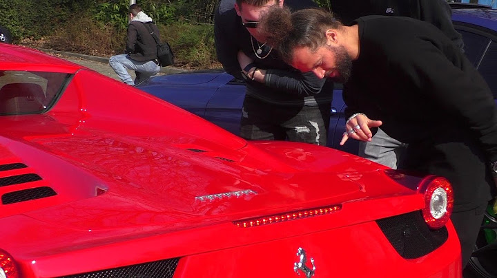 WHO DID THIS?! | DJ La Fuente shows damage on his Ferrari & What does he know so far?