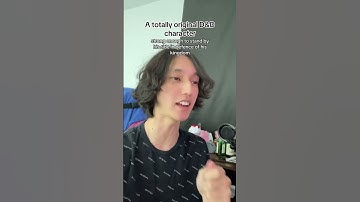 A TOTALLY original D&D character #dnd #dnd5e #dungeonsanddragons