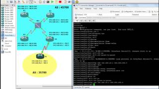 BGP Configuration on Cisco IOS Using GNS3  Part 1 of 3