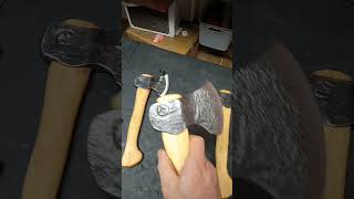 The Trail Hatchet and Carving Hatchet #blacksmith #craft #bushcraft
