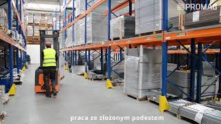 Wózek Podnośnikowy Hi-Truck Promag Z Podestem Operatora