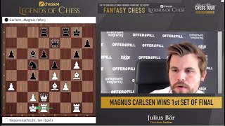 chess24 Legends 10: Magnus & Nepo crush