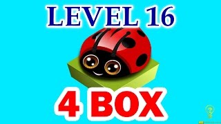Sokoban Garden 3D Level 16 ( 4 Box ) - Best Solution