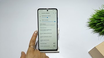 How to change sound and vibrations in moto g96 | sound and vibration settings moto g86